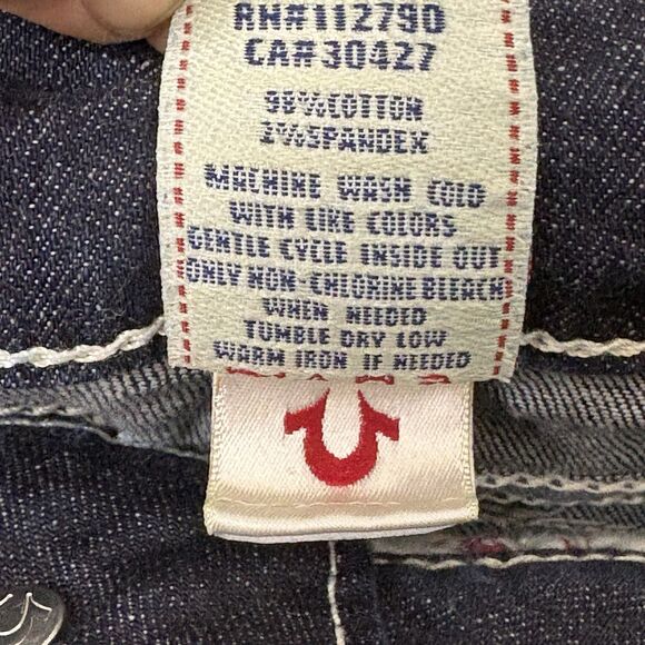 True Religion Skinny Jeans #112790 Size 29 USA 99% Cotton Y2k Preppy - Picture 10 of 13